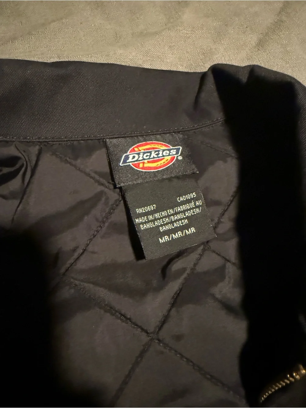 Dickies Men's Black Work Jacket